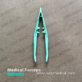 Green Plastic Forceps Medical Use